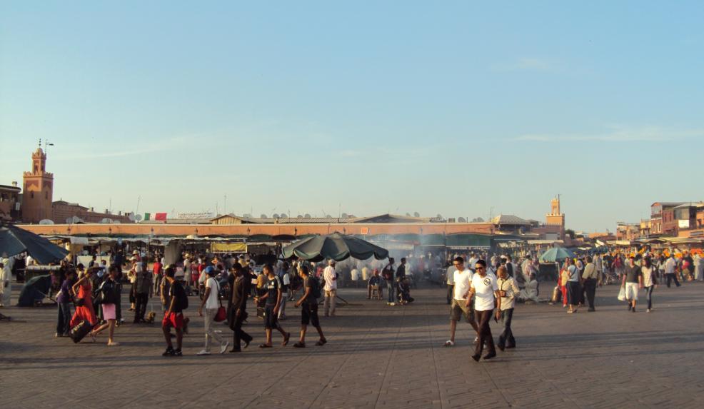 start a mesmerising journey from marrakech toward the desert jamaa alfnasquare to nowhere